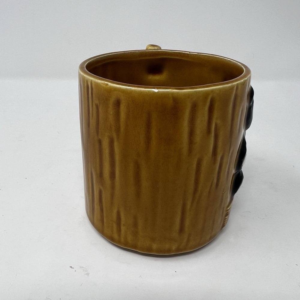 Vintage Great Smoky Mountains Ceramic Brown Teddy Bear 3D Coffee Mug - Picture 4 of 7